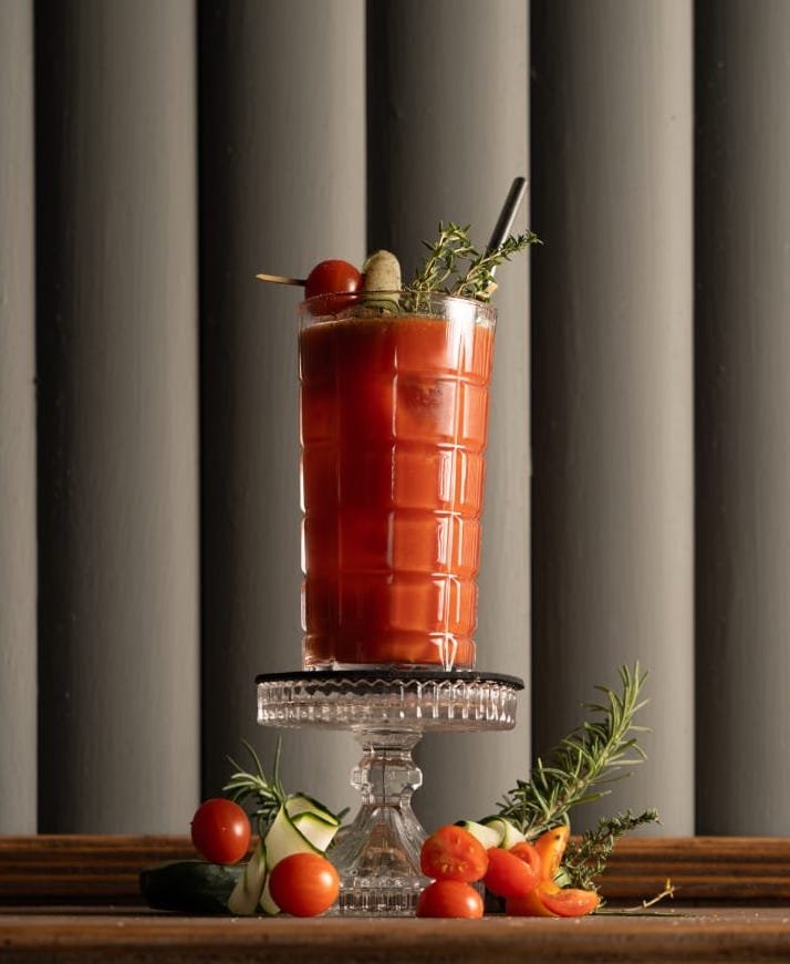 Bloody Mary con vodka y tomate