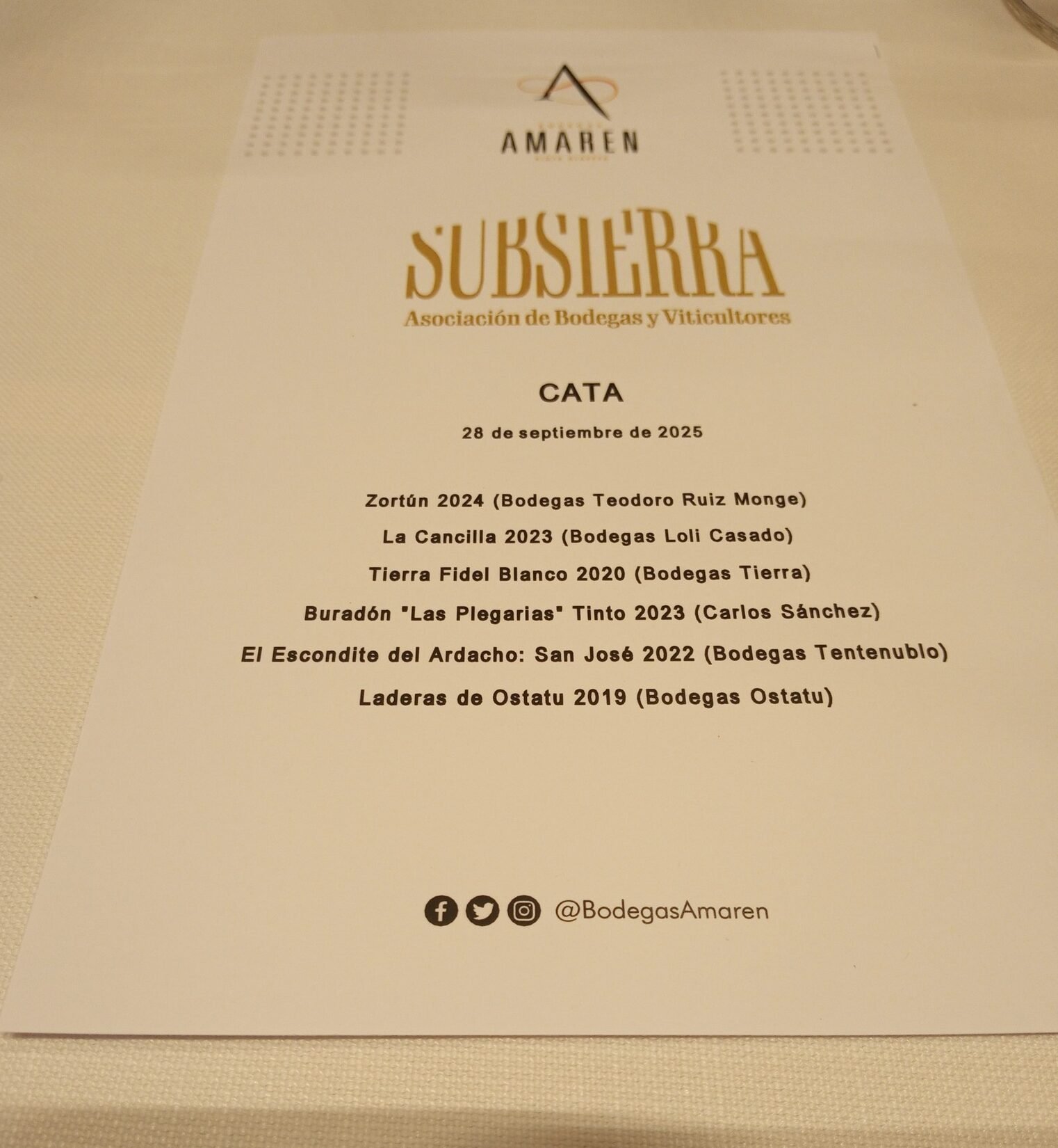 Vista general de Bodegas Amaren en Rioja Alavesa durante la experiencia SubSierra